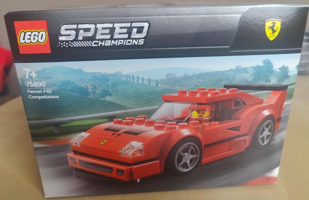 LEGO Speed Champions Ferrari F40 Competizione - 75890, Ophalen of Verzenden, Nieuw, Complete set, Lego