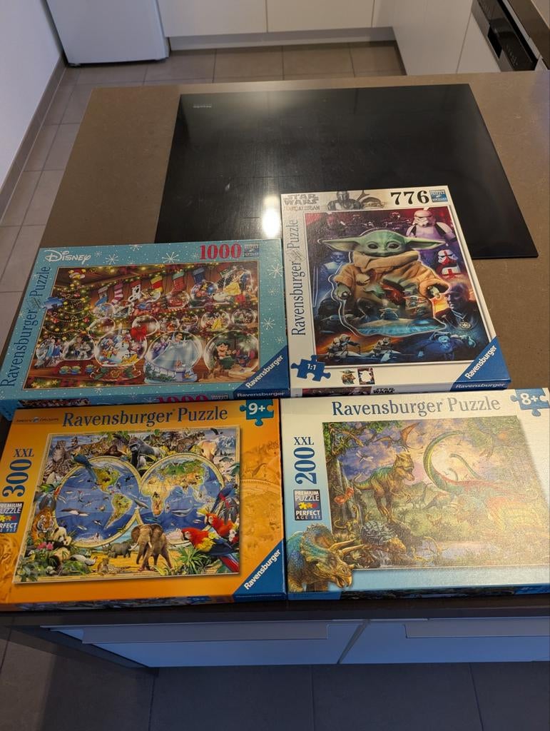 Verschillende Ravensburger puzzels compleet, Ophalen of Verzenden, Zo goed als nieuw, Legpuzzel