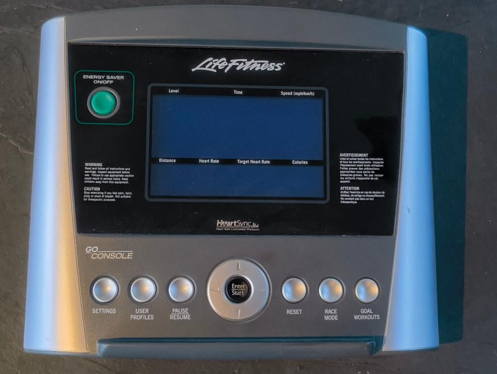 Lifefitness Console, Ophalen of Verzenden, Gebruikt, Crosstrainer