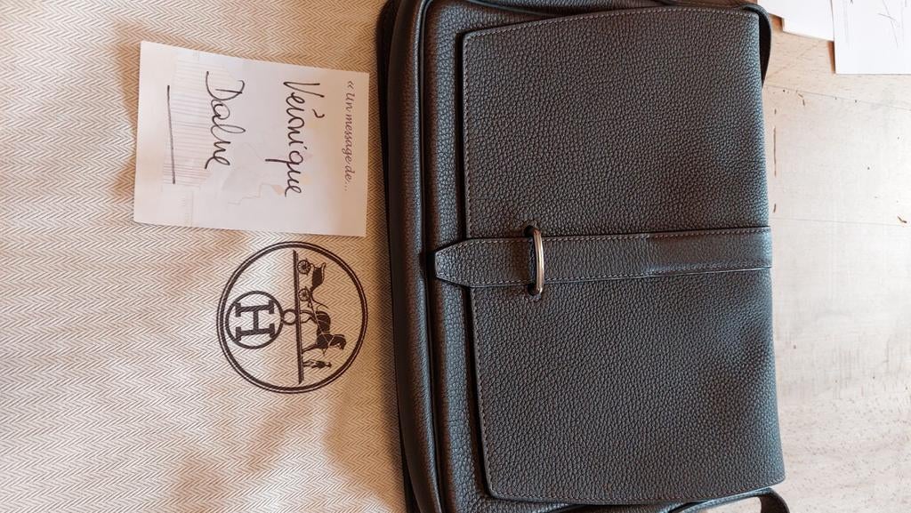 Sac Steve light junior Hermès, Enlèvement, Comme neuf, Brun, Autres marques