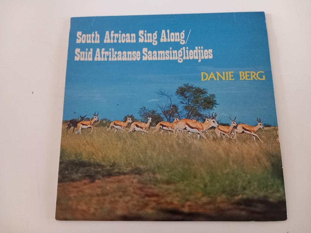 Vinyl LP Danie Berg South African sing along Folk Folklore, Ophalen of Verzenden, 12 inch