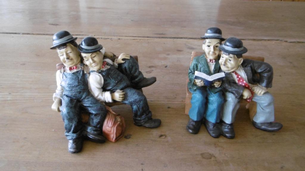 beeld dikke en dunne, Verzamelen, Beelden en Beeldjes, Ophalen, Zo goed als nieuw