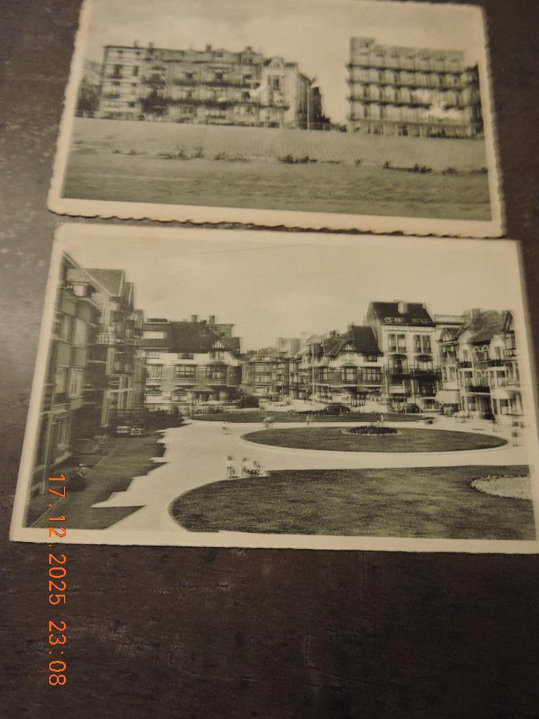 postkaarten België Heist aan zee, Collections, Envoi, Affranchie