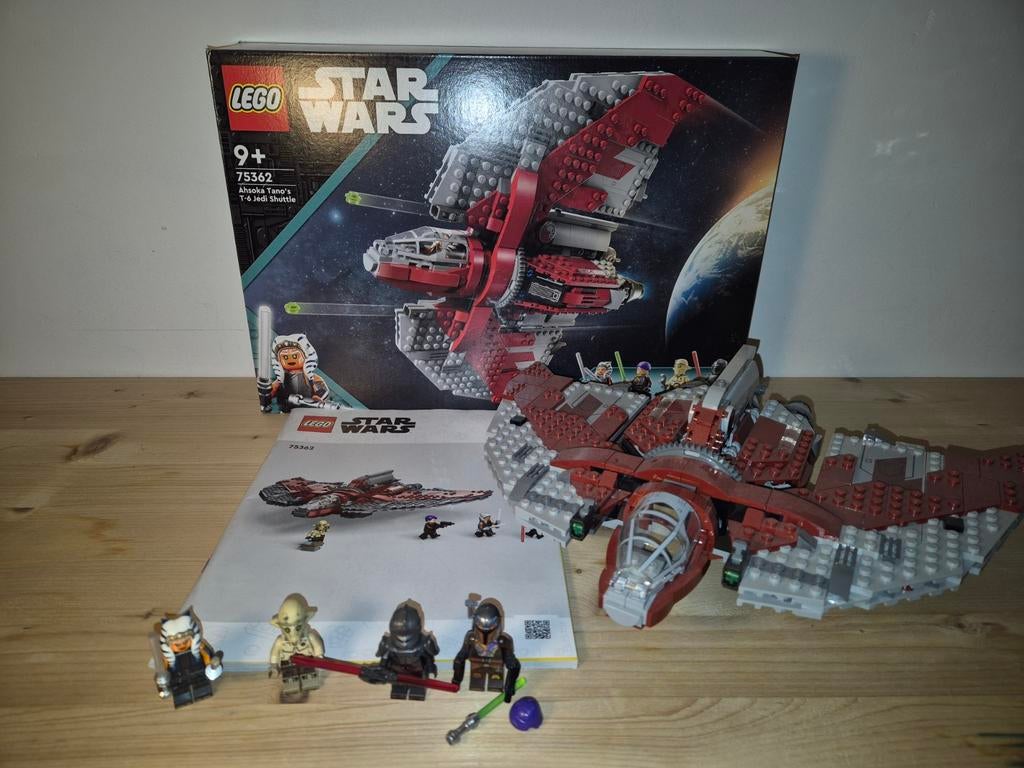 LEGO Star Wars Ahsoka Tano's T-6 Jedi Shuttle 75362, Enfants & Bébés, Jouets | Duplo & Lego, Comme neuf, Lego, Ensemble complet