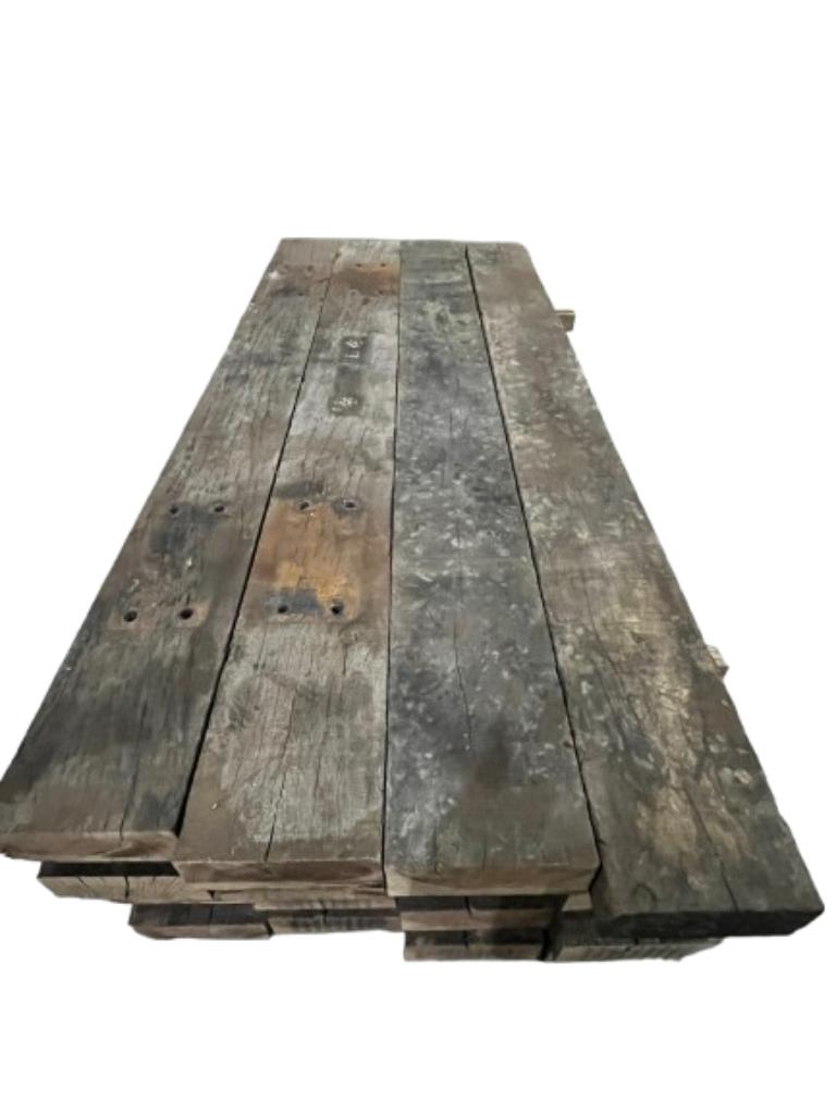 Eiken planken | Spoorplanken | recup hout | Oude eik, Enlèvement ou Envoi, Neuf, Chêne, Planche