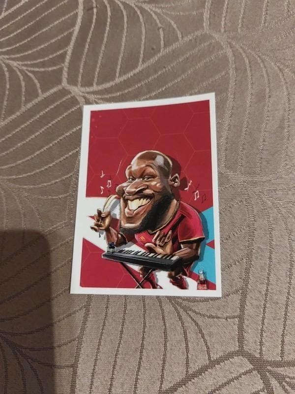 Panini / Sticker / Romelu Lukaku/Belgian Red Devils, Enlèvement ou Envoi, Neuf, Affiche, Image ou Autocollant