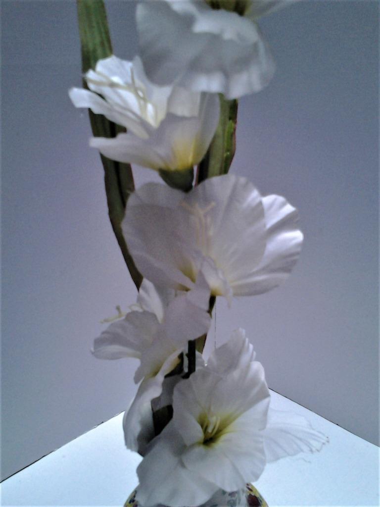 Zijden bloemen - tak gladiool, Enlèvement, Neuf, Autres types