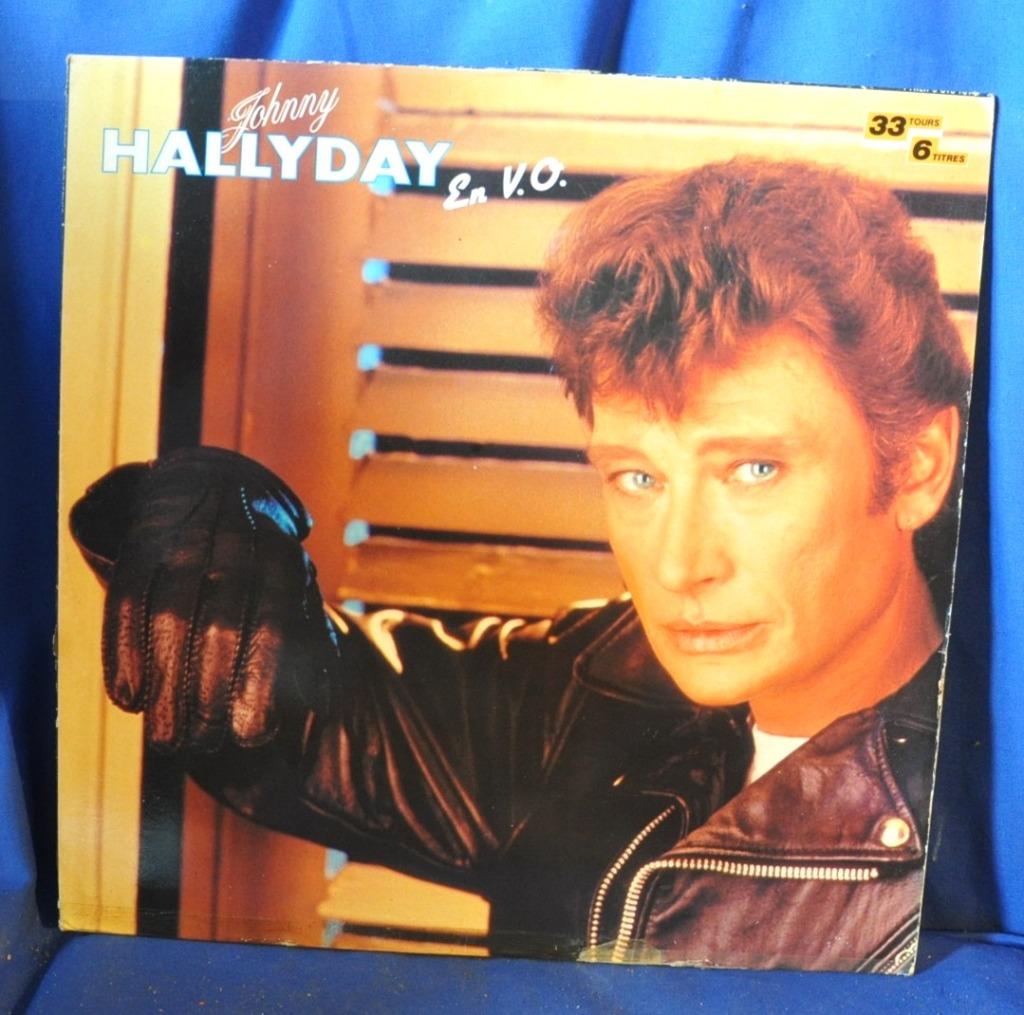disque vinyl 33 tours johnny hallyday en v.o  (x2075), Enlèvement ou Envoi, Utilisé, Pop rock