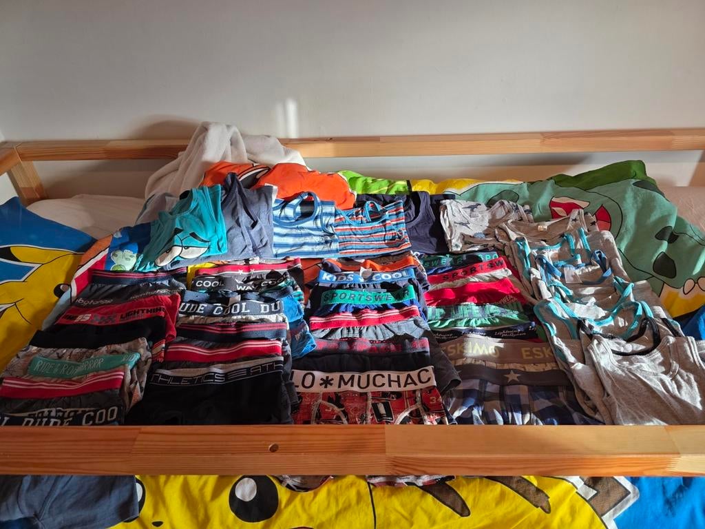 Groot pakket 92/116, Ophalen, Nacht- of Onderkleding, Gebruikt, Varia