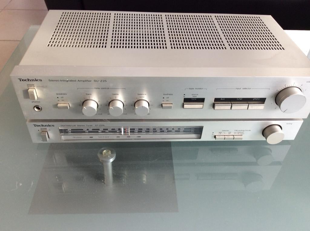 Stereo Technics SU-Z25 en ST-Z25L, Overige merken, Gebruikt, Tuner of Radio, Losse componenten