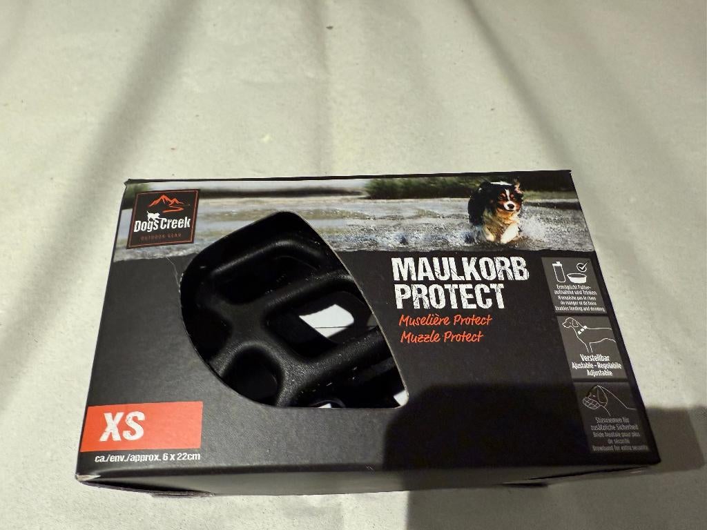 Muselière Dogs Creek Protect, taille XS, NEUVE, Enlèvement ou Envoi
