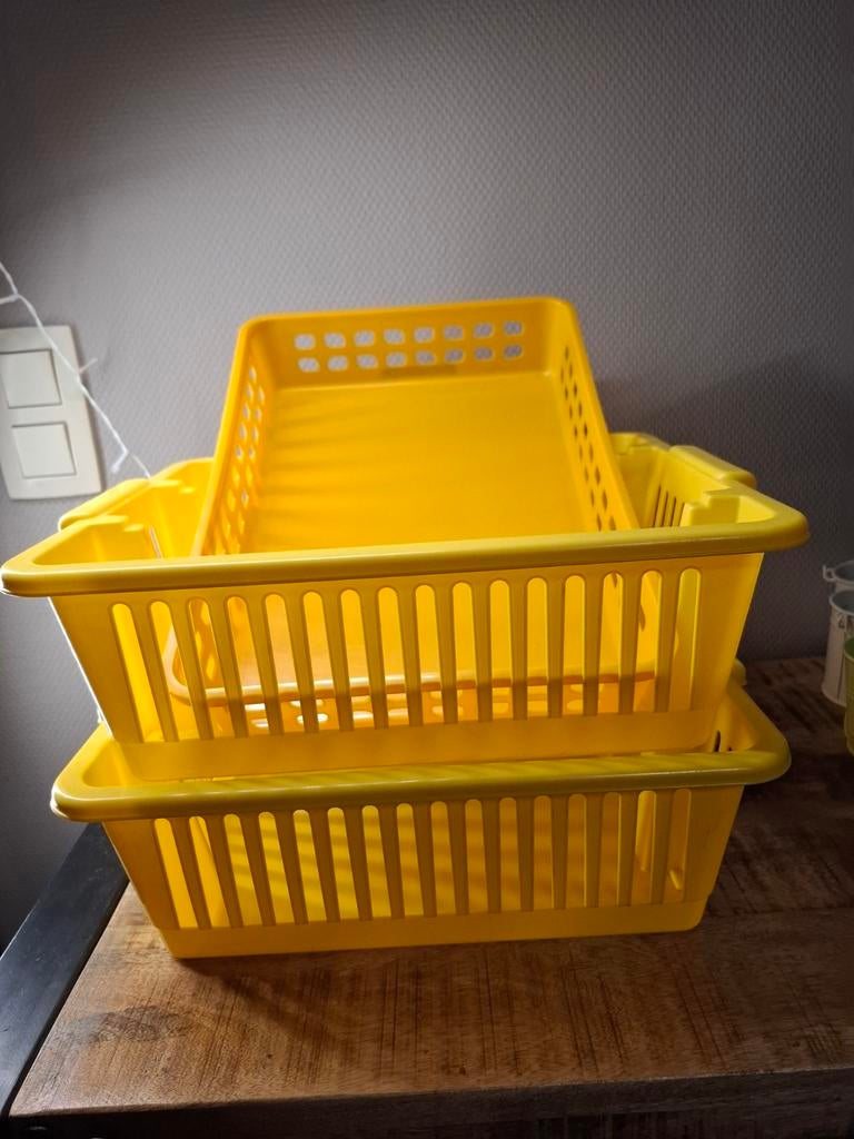 Lot de 3 paniers de rangement très solide, Maison & Meubles