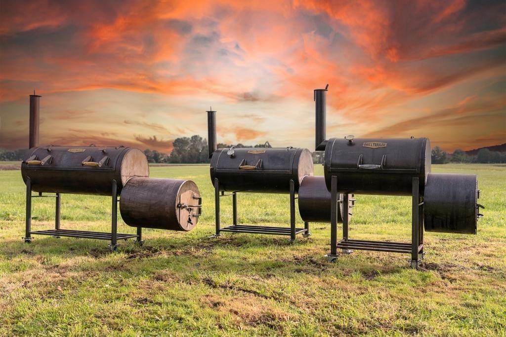 20 inch Grilltrailer smoker, 5mm staaldikte Amerikaanse BBQ, Tuin en Terras, Ophalen of Verzenden, Nieuw, Grilltrailer