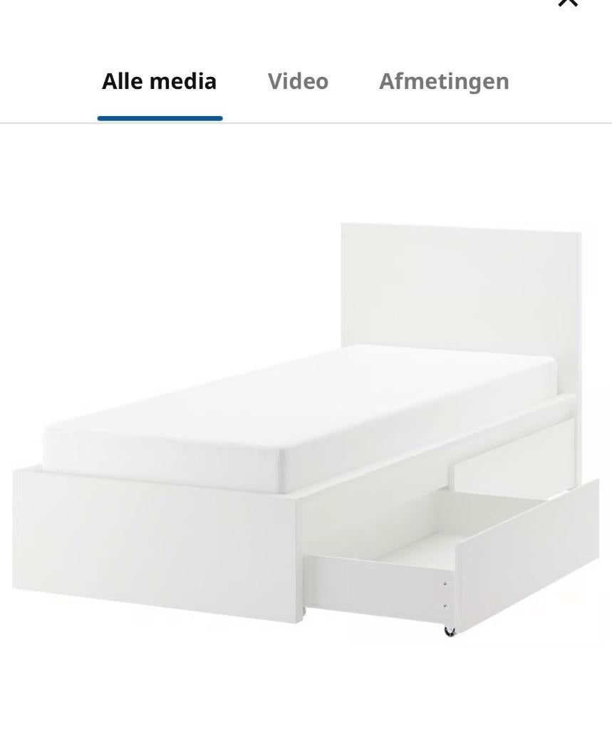 Lit pour enfant, 180 cm ou plus, 85 à 100 cm, Comme neuf, Enlèvement