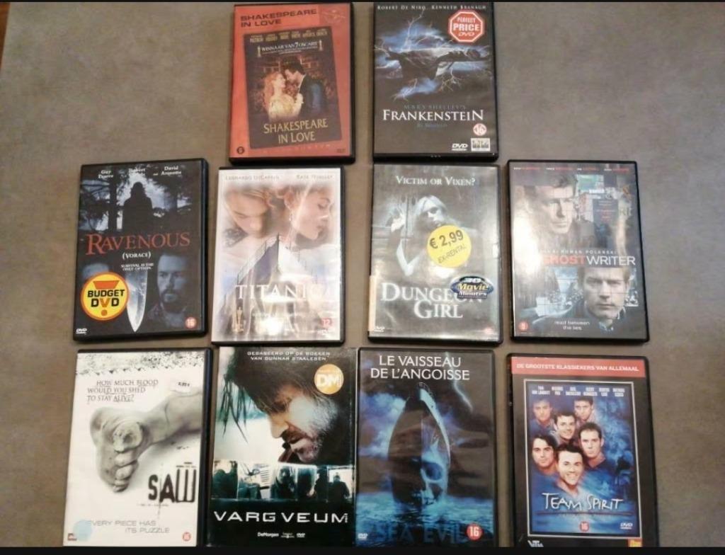 Verschillende dvd, Cd's en Dvd's, Blu-ray, Ophalen of Verzenden, Gebruikt