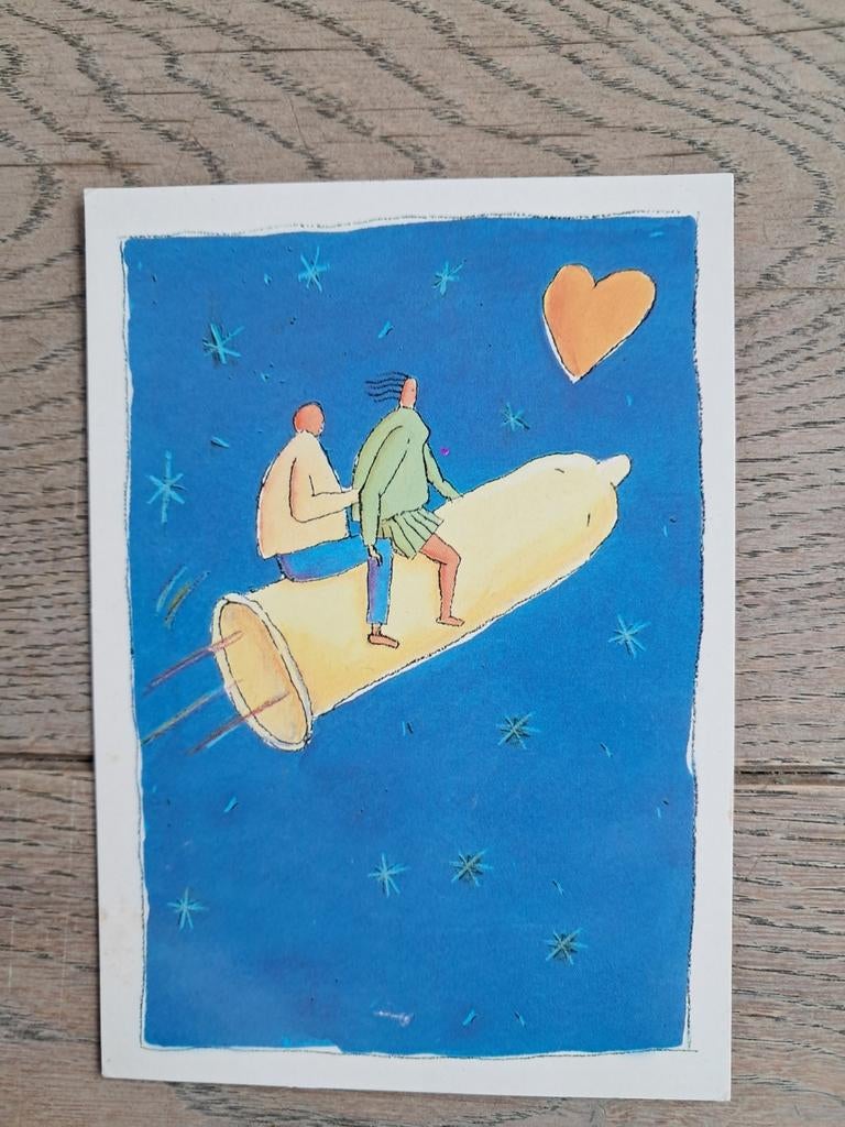 Onbeschreven pk: preventie AIDS i.s.m. Durex, Ophalen of Verzenden