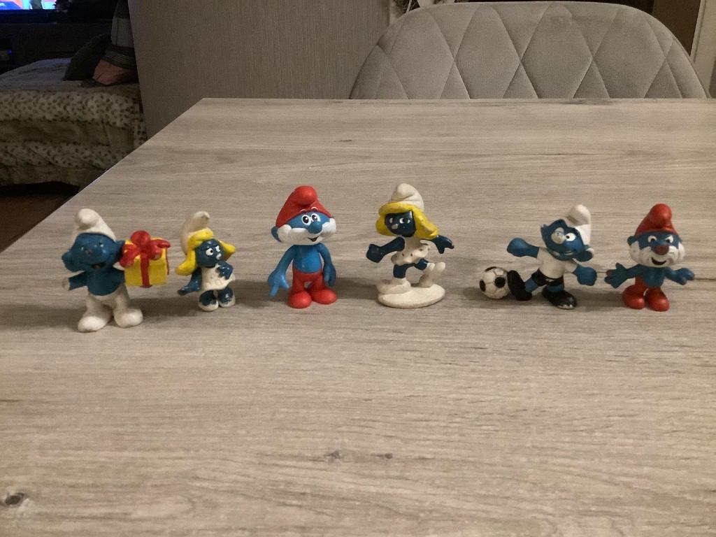 De Smurfen verschillende characters reeks 3 (6 cm), Verzamelen, Ophalen of Verzenden, Gebruikt