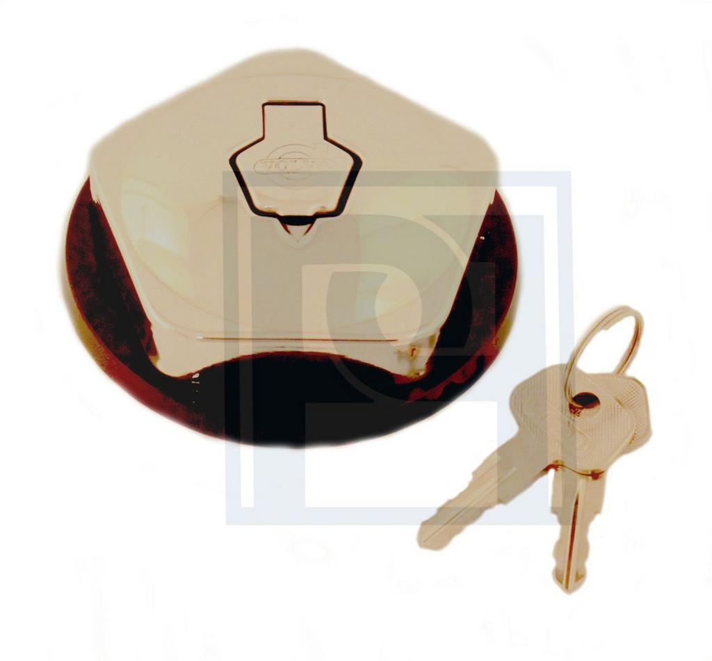 Volvo Benzinetankdop afsluitbaar met slot 140+164 -1973 type, Auto-onderdelen, Overige Auto-onderdelen, Volvo, Nieuw, Ophalen of Verzenden