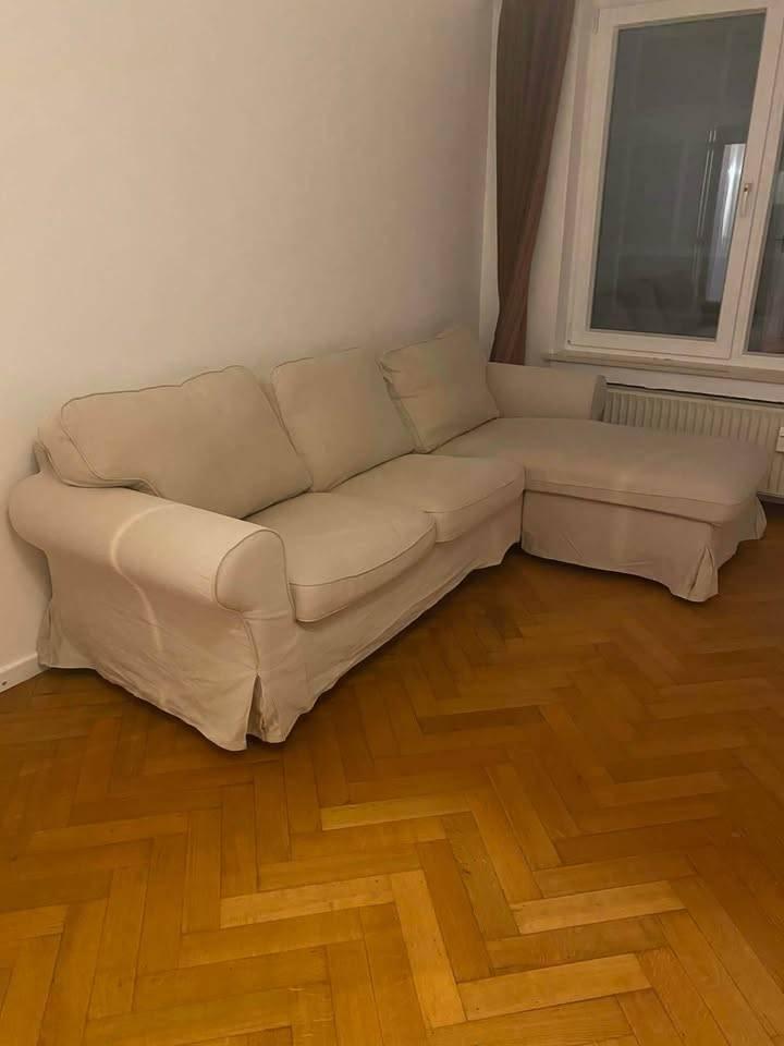Canapé IKEA Ektorp, 250 à 300 cm, Banc d'angle, Comme neuf, Enlèvement