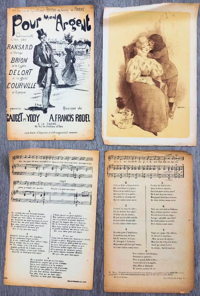 Pour Mon Argent - Les Mamans - Auguste Roedel (ill.), Enlèvement ou Envoi