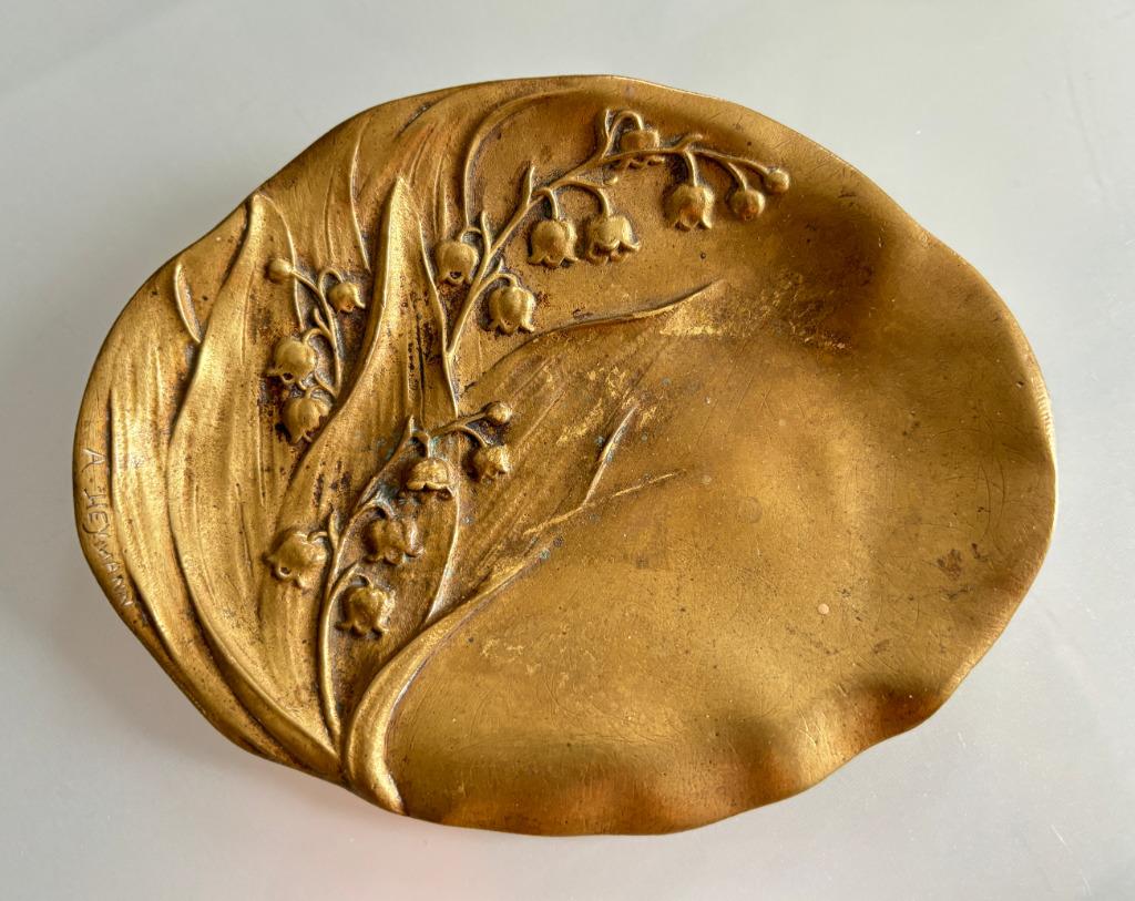 Vide poche art nouveau HEYMANN  1900, Antiquités & Art, Enlèvement ou Envoi