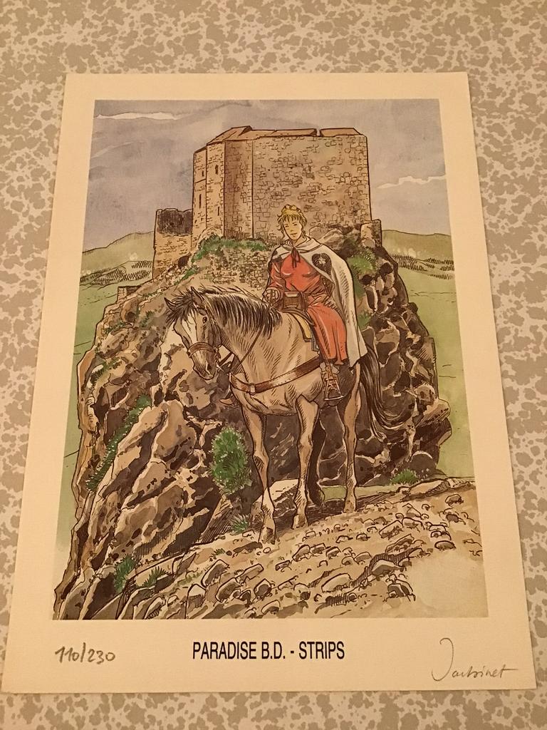 Sérigraphie Philippe Jarbinet, Comme neuf