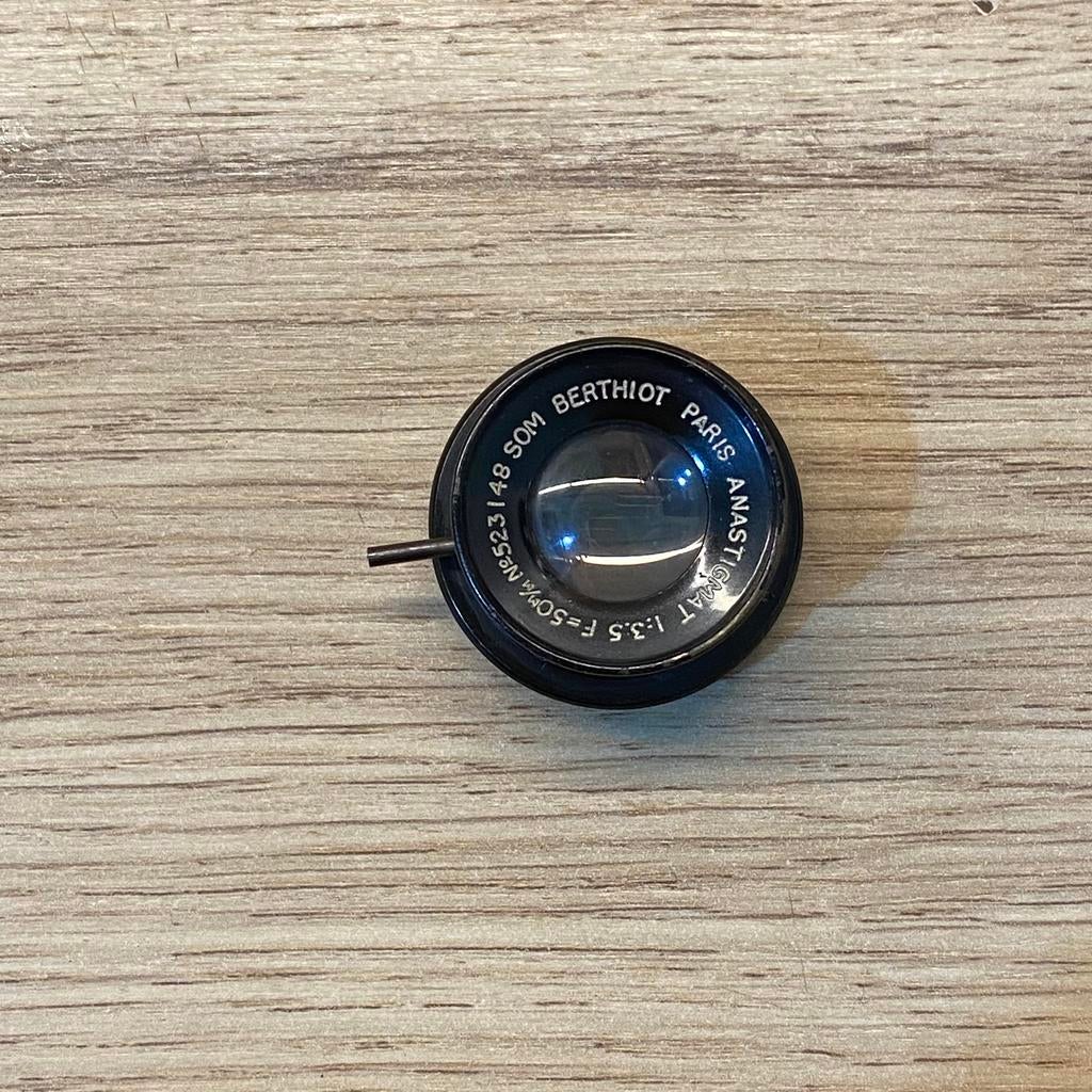 Som Berthiot Anastigmat 50mm f3.5, vergrootglas, Ophalen of Verzenden, Zo goed als nieuw