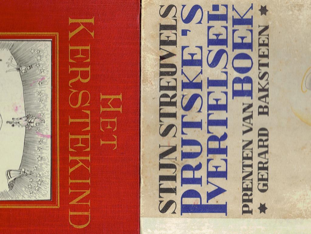 Stijn Streuvels. HET KERSTEKIND & PRUTSKE'S VERTELSELBOEK ., Gelezen, België, Stijn Streuvels, Ophalen of Verzenden