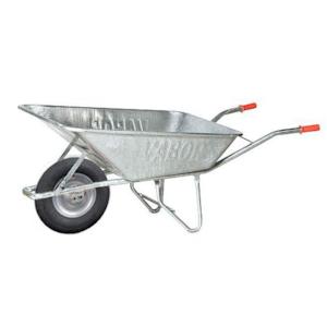 KRUIWAGEN VERZINKT 130 l  BREDE PLATTE NEUS, Tuin en Terras, Overige Tuin en Terras, Nieuw, Ophalen of Verzenden