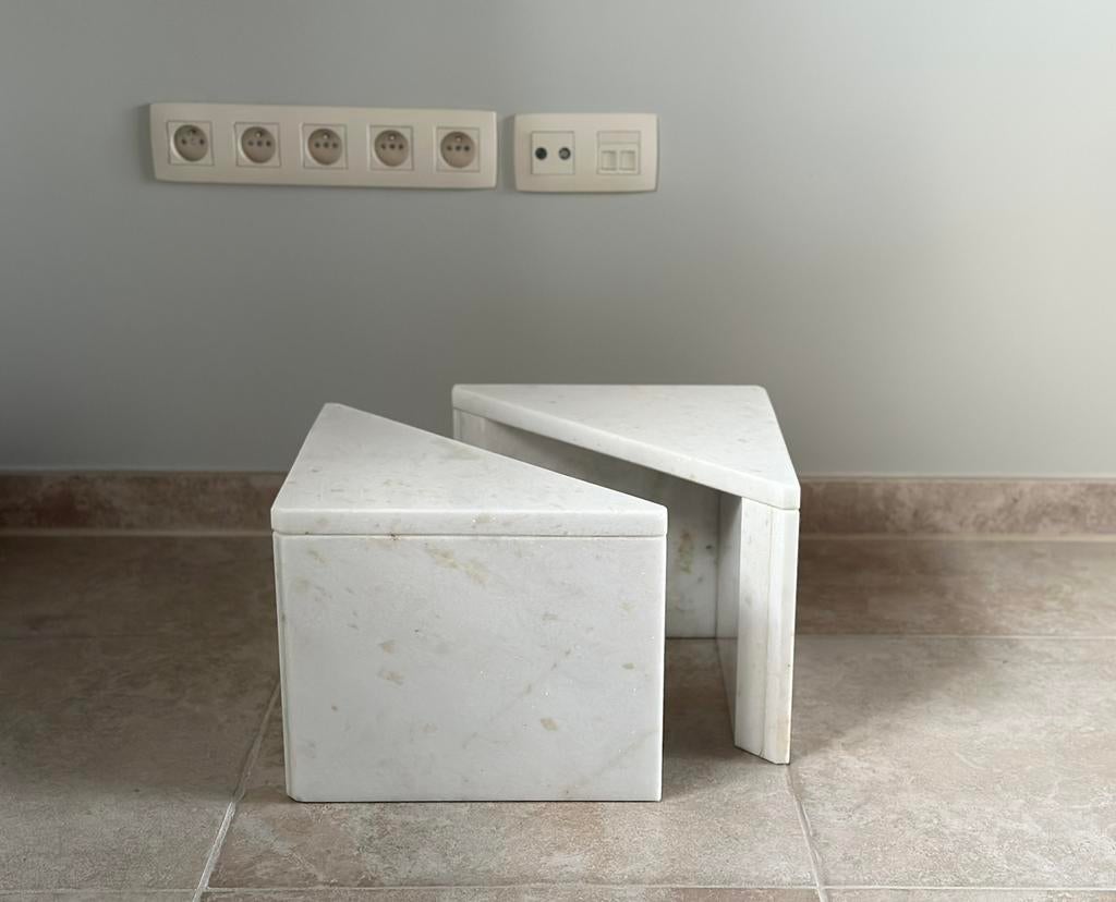 Marble Sidetable’s, Antiek en Kunst, Antiek | Meubels | Tafels, Ophalen