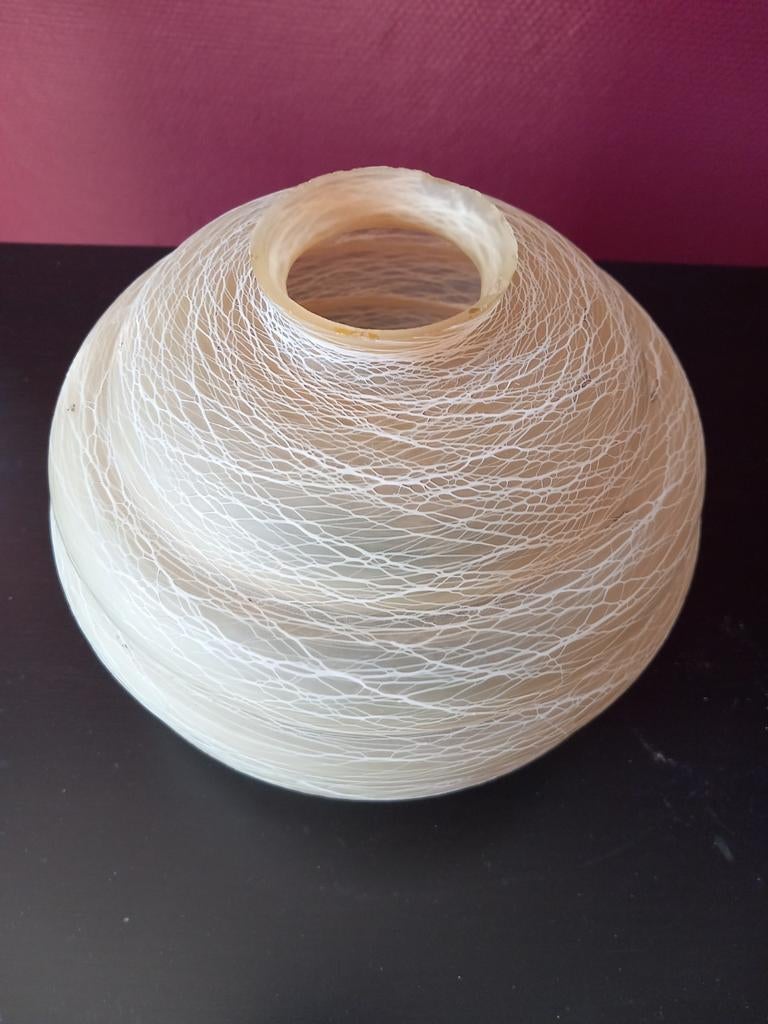 Magnifique abat-jour en verre, Enlèvement ou Envoi, Comme neuf