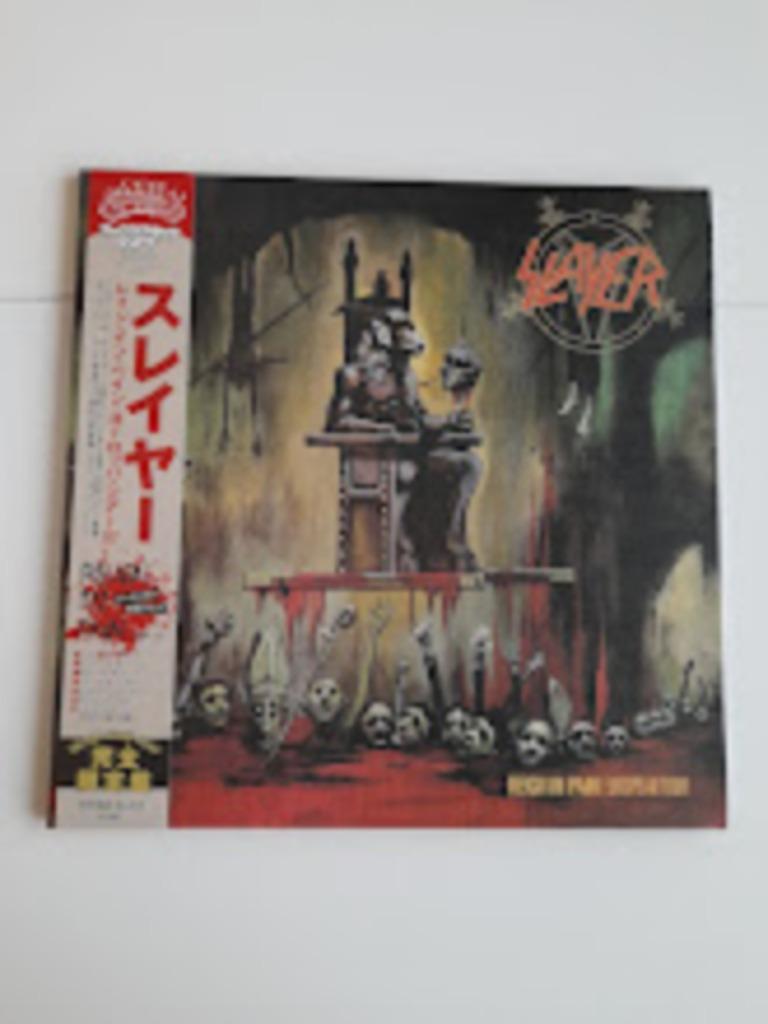 Slayer Reign in pain european tour 1987 live 2LP, Envoi, Comme neuf