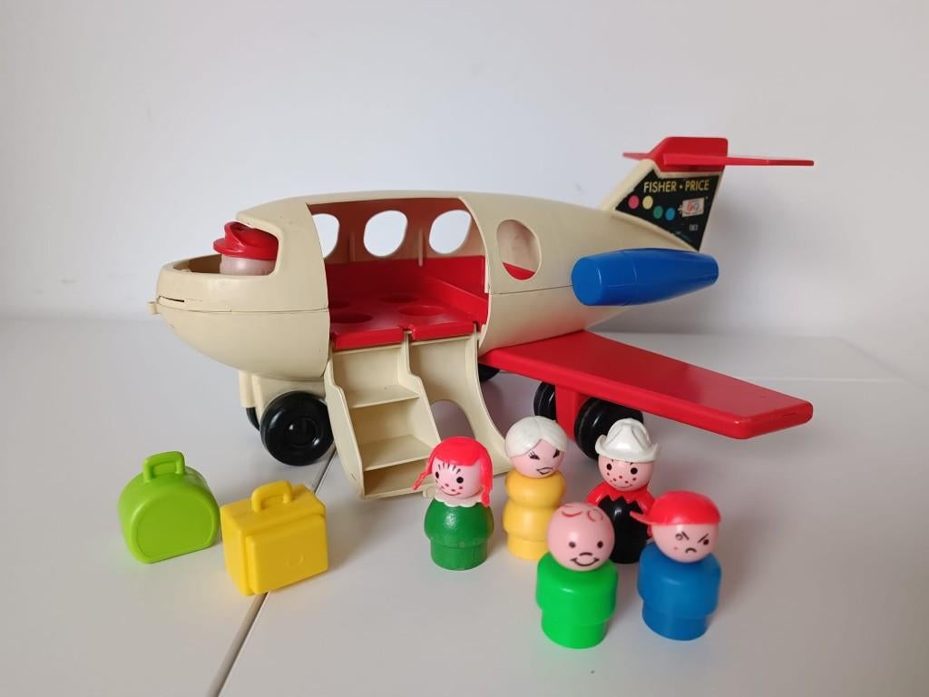 Vliegtuig Fisher-Price, Kinderen en Baby's, Speelgoed | Fisher-Price, Ophalen, Zo goed als nieuw, Auto of Voertuig
