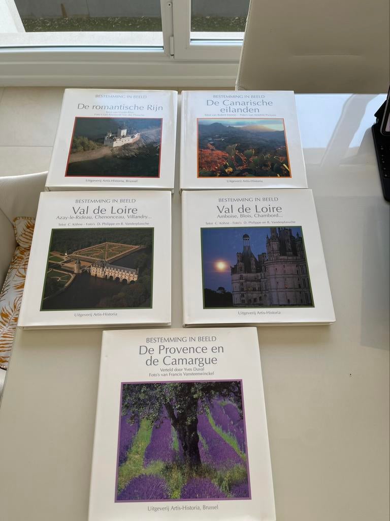 5 Reisgidsen Rijn , Loire , Canarische Eilanden , Provence, Ophalen of Verzenden, Zo goed als nieuw