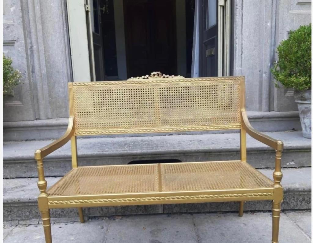 Prachtige  bank, Ophalen, Gebruikt