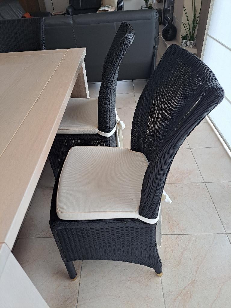 Stoelen rotan- 8stuks, Huis en Inrichting, Stoelen, Ophalen, Gebruikt, Riet of Rotan