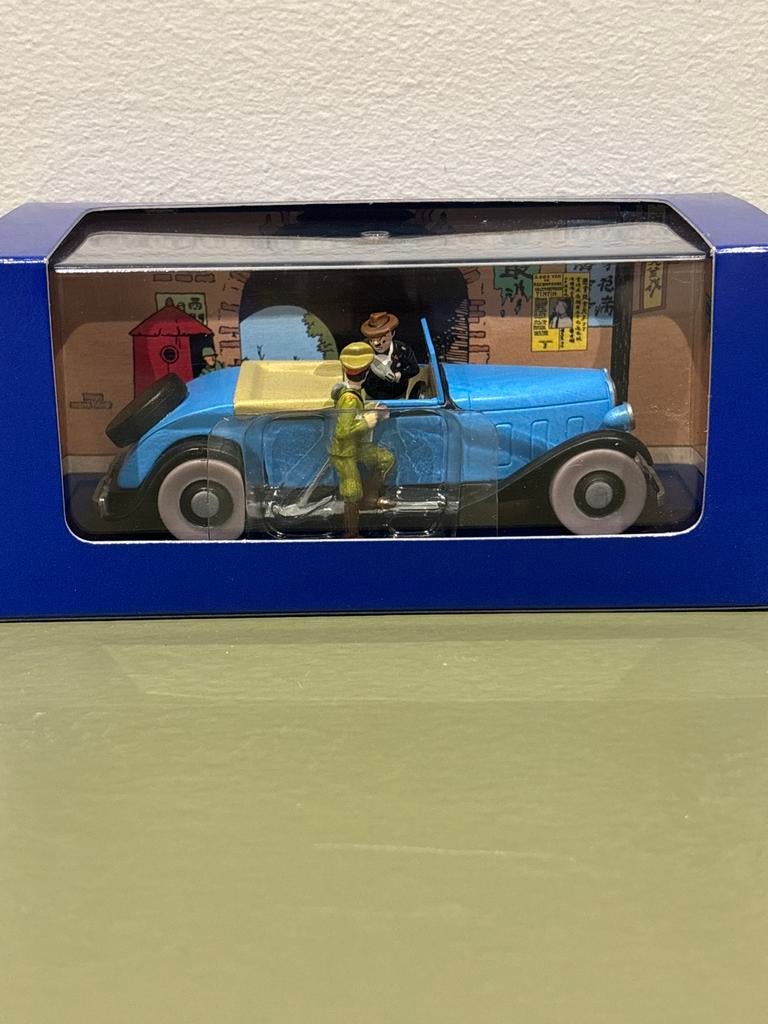 La Décapotable, Les voitures de Tintin, 1/43, Enlèvement ou Envoi, Comme neuf, Voiture