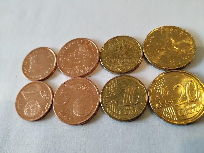 Euromunten Slovenie, Postzegels en Munten, Munten | Europa | Euromunten, Ophalen, Slovenië, 20 cent, Losse munt