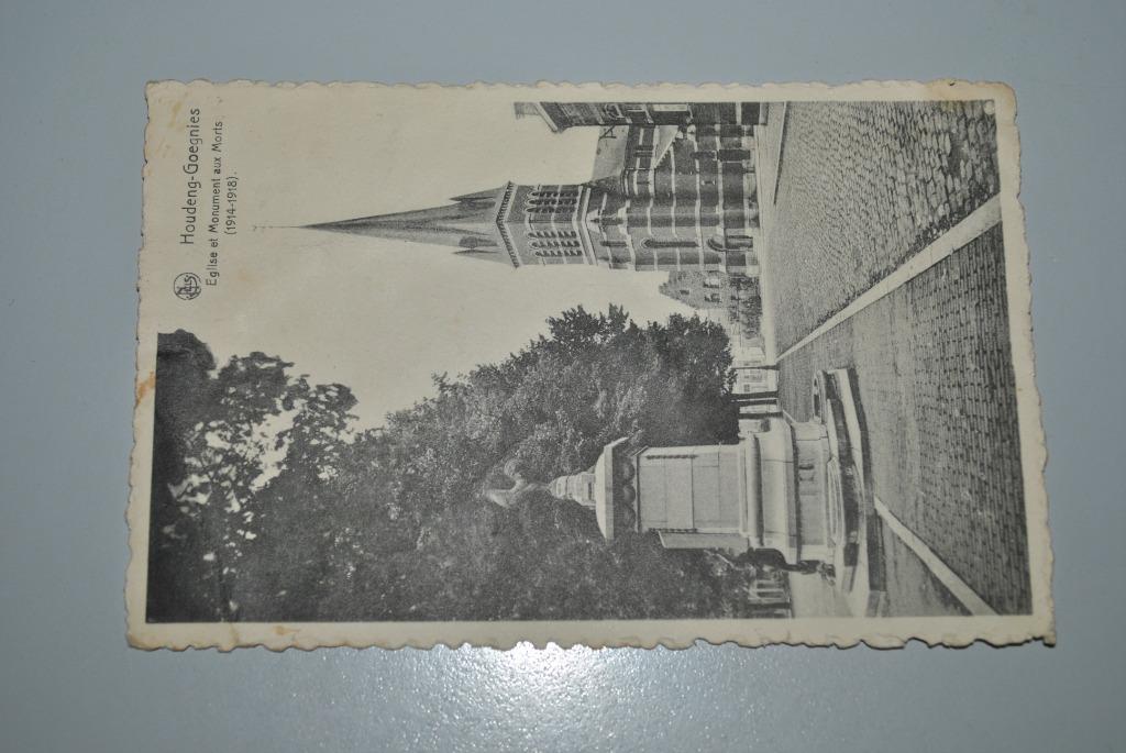 Belgique 1954 Carte postale Houdeng-Goegnies Etat potable, Envoi