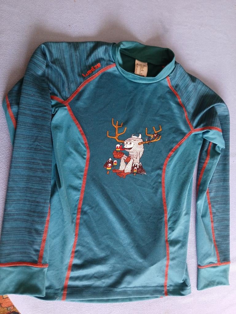 Neuf. shirt thermique Decathlon T128 / SPYDER 8A, Neuf, Garçon, Chemise ou À manches longues, Decathlon