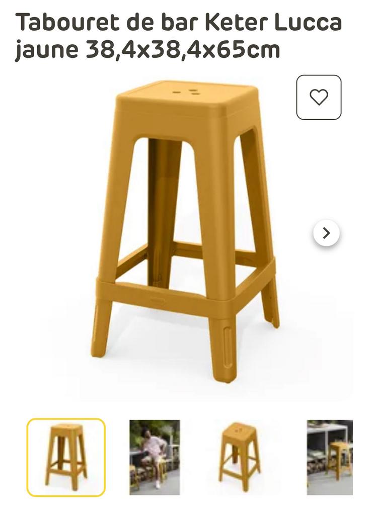 Barkruk of kookeiland, Ophalen, Nieuw