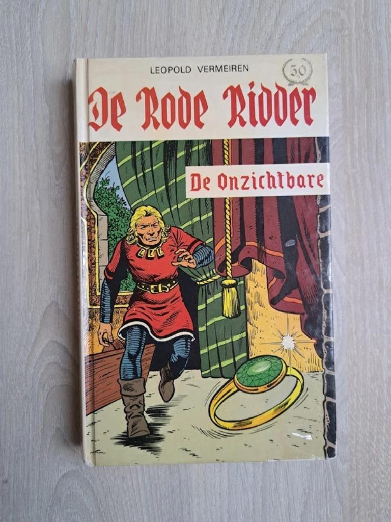 De Rode Ridder - De onzichtbare - boek 50 - (1982), Ophalen of Verzenden, Gelezen, Leopold Vermeiren