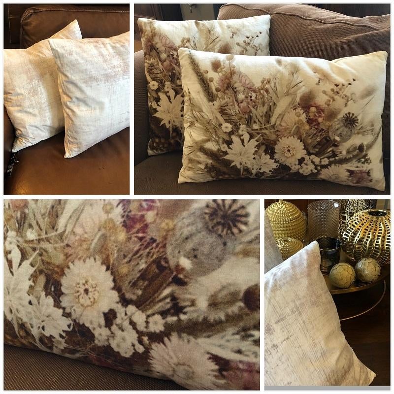 NIEUWE velours kussens van PTMD diverse dessins, Huis en Inrichting, Ophalen of Verzenden, Nieuw, Overige kleuren, Rechthoekig