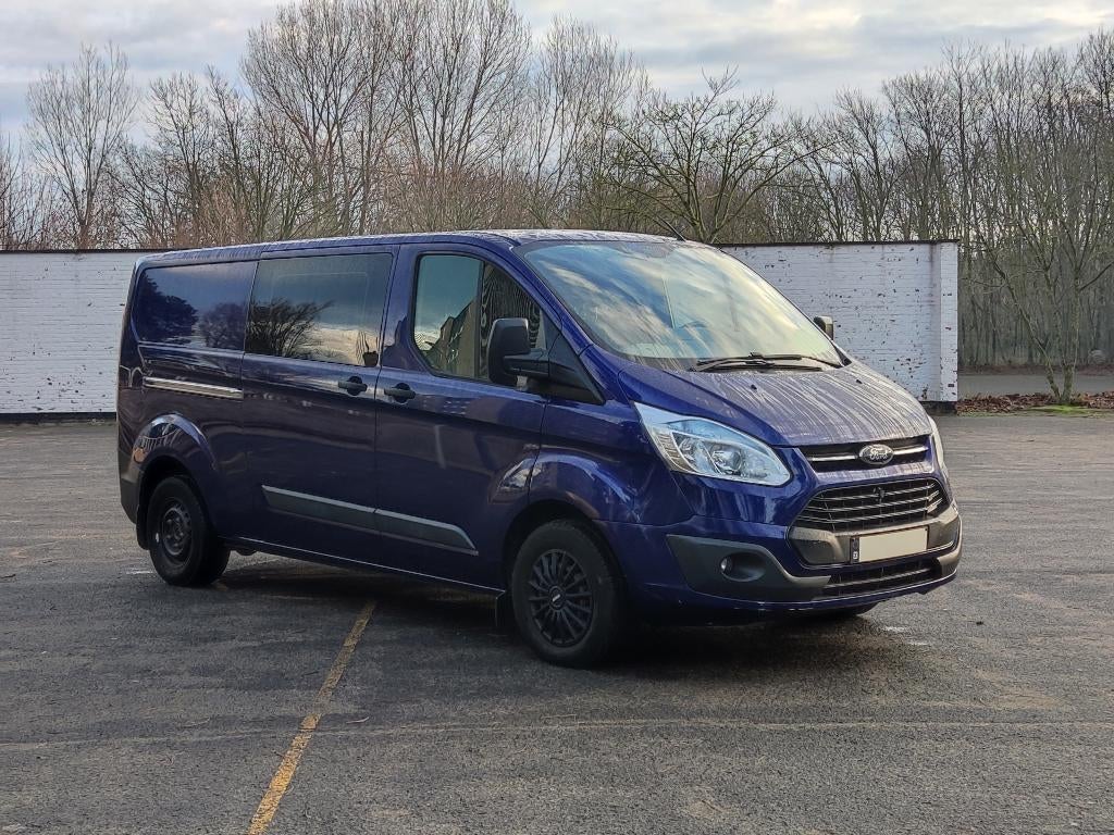 Ford Transit Custom bestelwagen, Voorwielaandrijving, Stof, Zwart, 4 cilinders