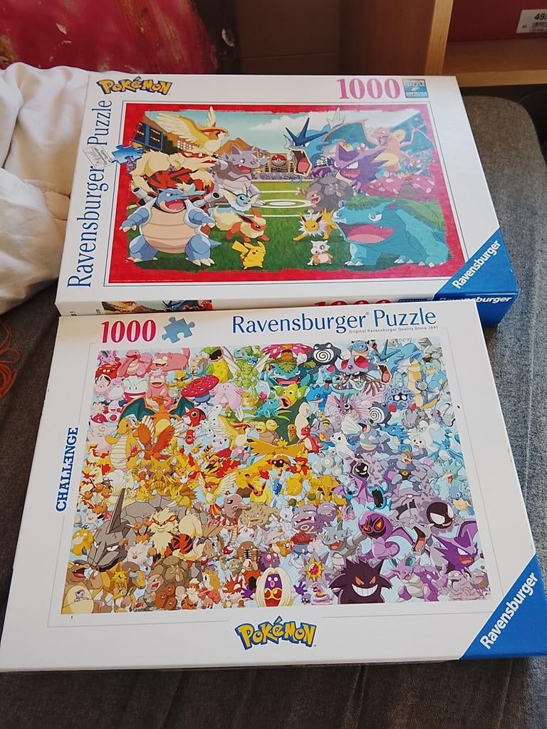 2 puzzels van pokemon, Ophalen of Verzenden