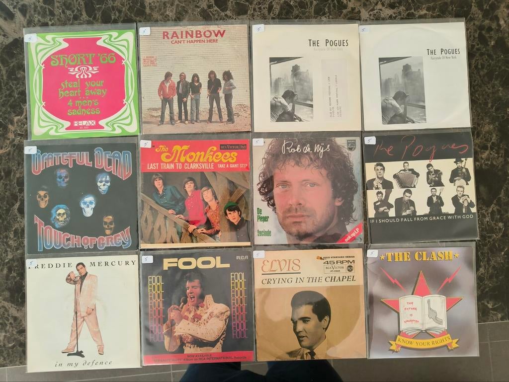 Leuke singles uitkiezen aan 5 euro stuk., Ophalen of Verzenden