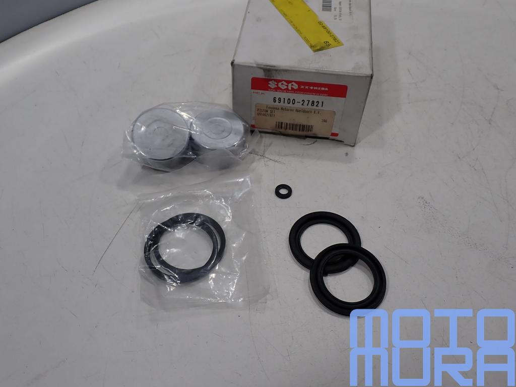 Suzuki GSXR 750 1985 - 1987 achterremklauw reparatie set GSX, Motos, Pièces | Suzuki, Utilisé, Enlèvement ou Envoi