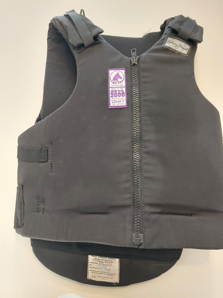 Beschermharnas ruiter  kind  body armour, Dieren en Toebehoren, Ophalen, Gebruikt