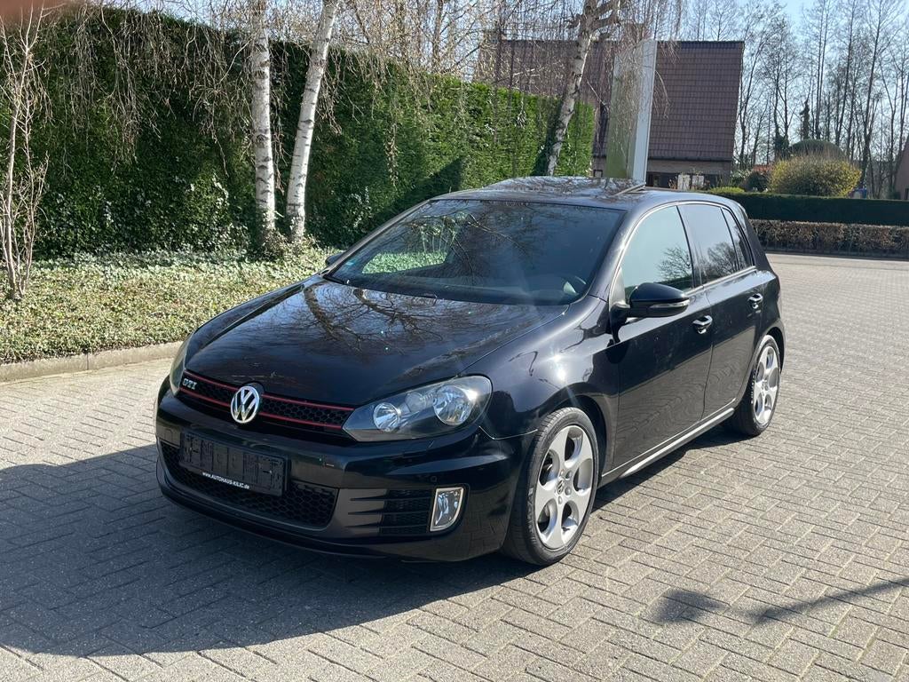 VW Golf 6 GTI DSG6 Opendak LED gekeurd voor verkoop, Auto's, Automaat, Euro 5, Zwart, 5 deurs