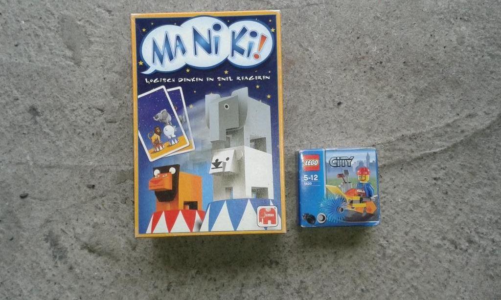 gezelschapsspellen, Ophalen, Nieuw